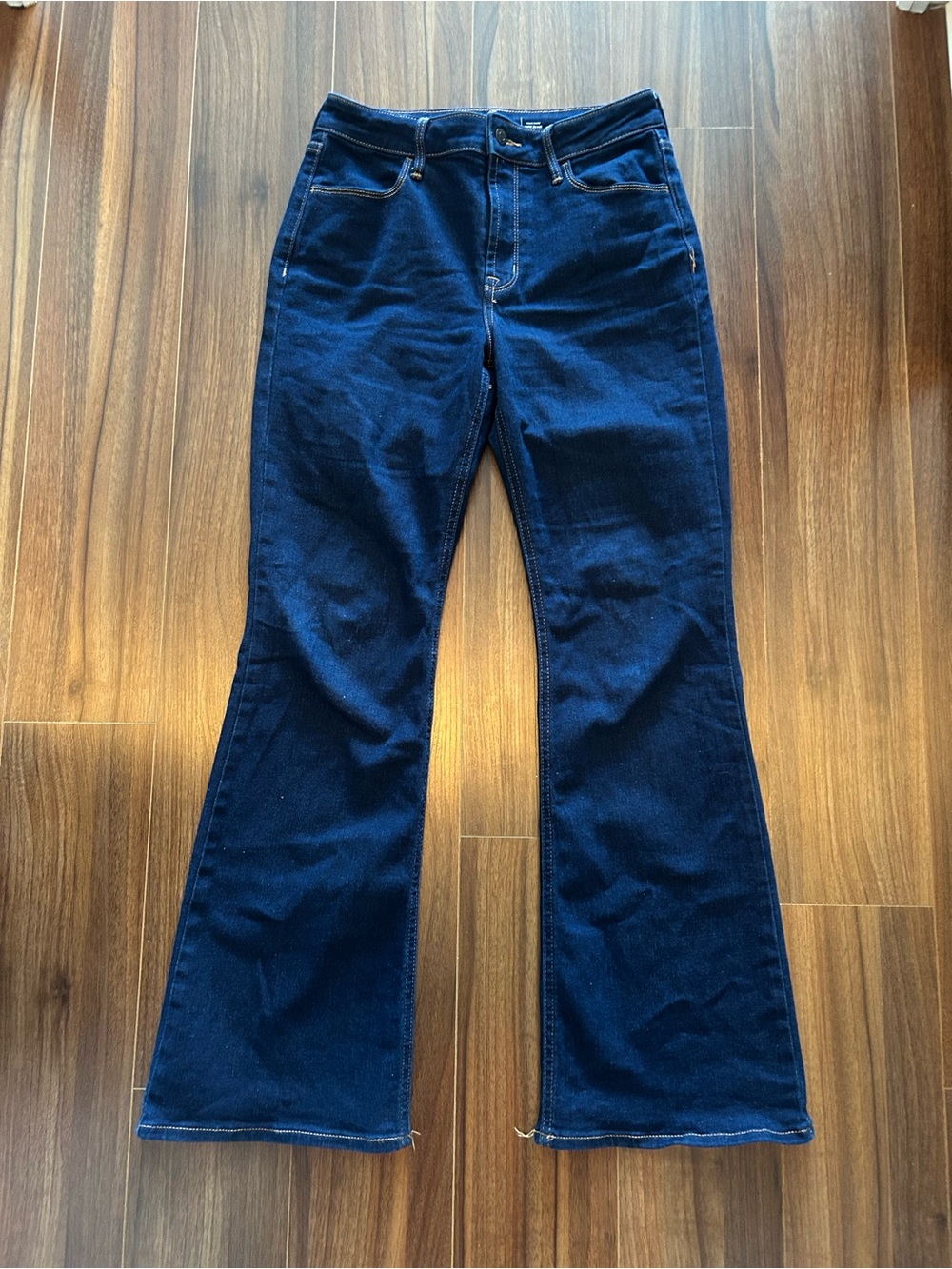 Old Navy Dark Blue Flare Jeans
